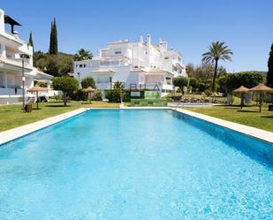 Garden of Flat for sale in Marbella  with Air Conditioner, Terrace and Swimming Pool