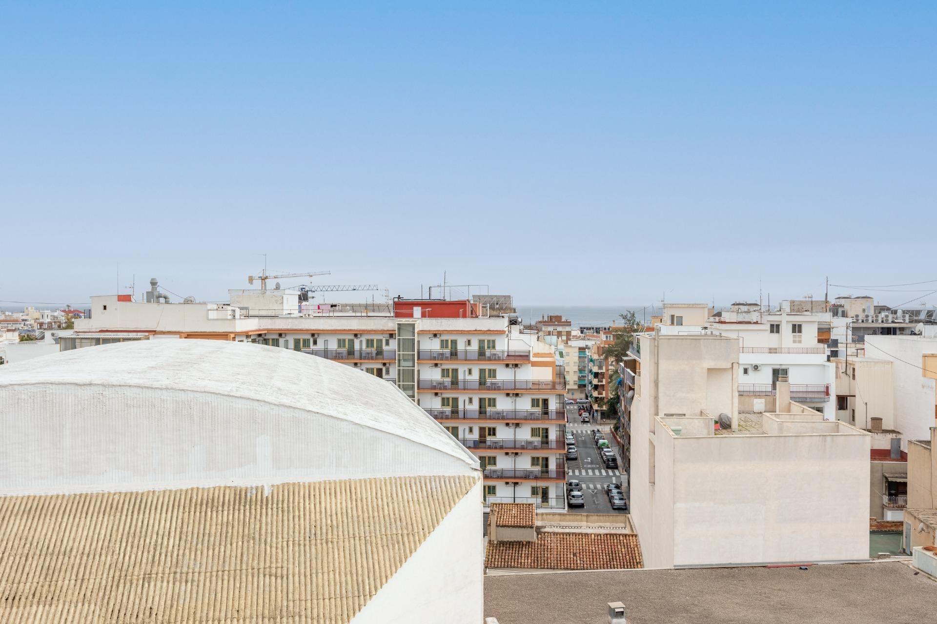 Exterior view of Duplex for sale in Benidorm  with Air Conditioner and Terrace