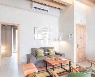 Living room of Flat to rent in  Barcelona Capital  with Air Conditioner and Terrace