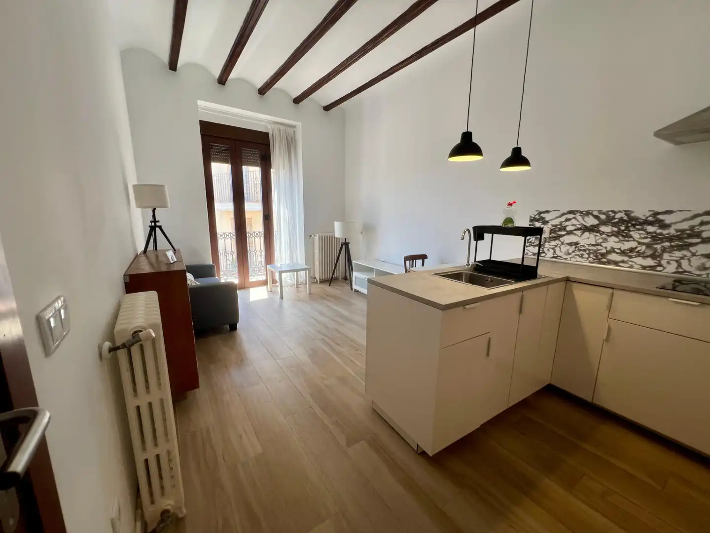 Wohnzimmer von Wohnung zur Miete in Segorbe mit Möbliert, Ofen und Waschmaschine