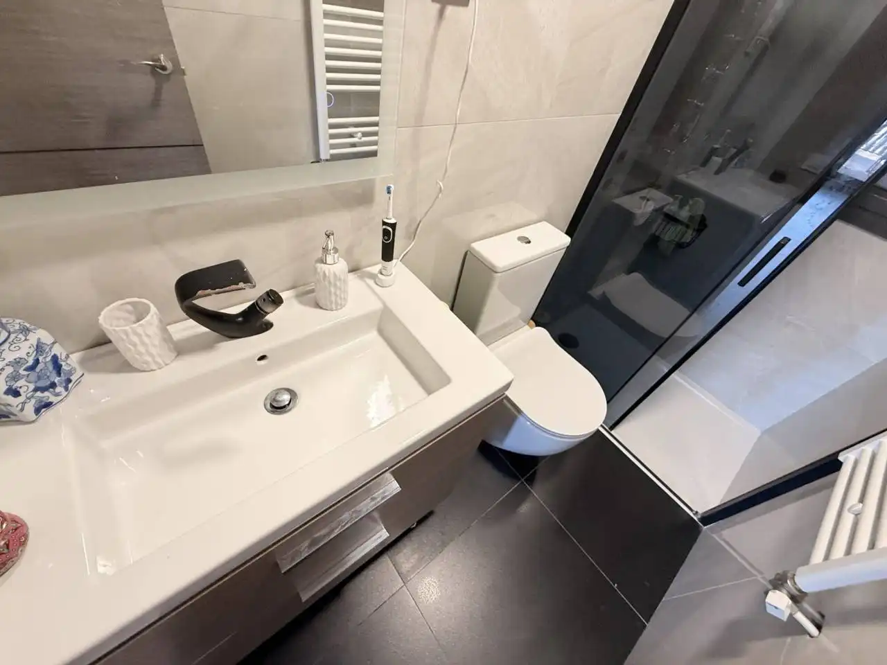 Bathroom of Houses for sale in Sant Celoni  with Air Conditioner, Heating and Private garden