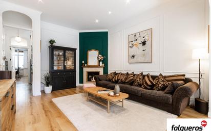 Living room of Single-family semi-detached for sale in Sabadell  with Heating and Terrace
