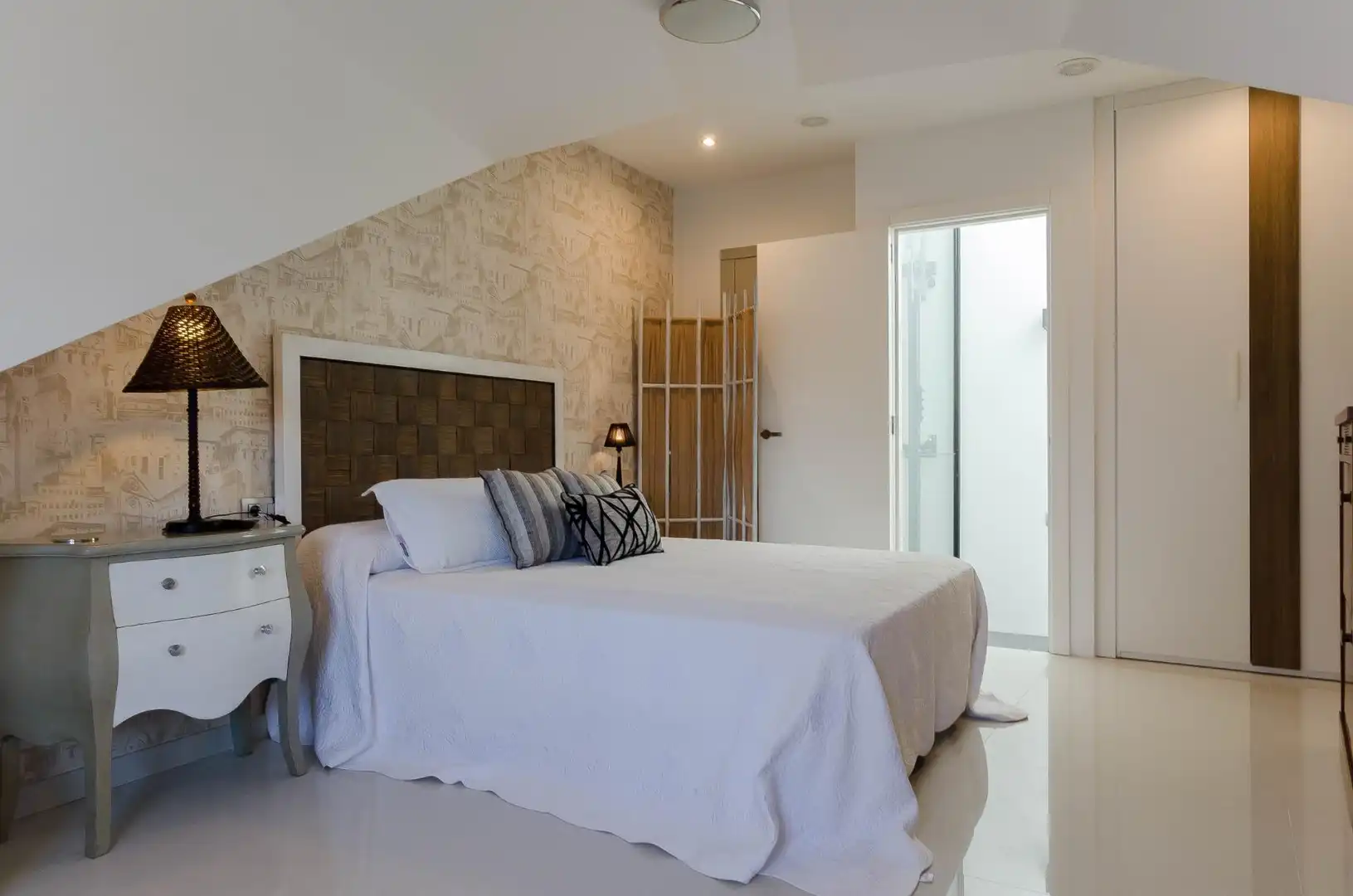 Bedroom of Houses for sale in A Coruña Capital   with Heating and Alarm