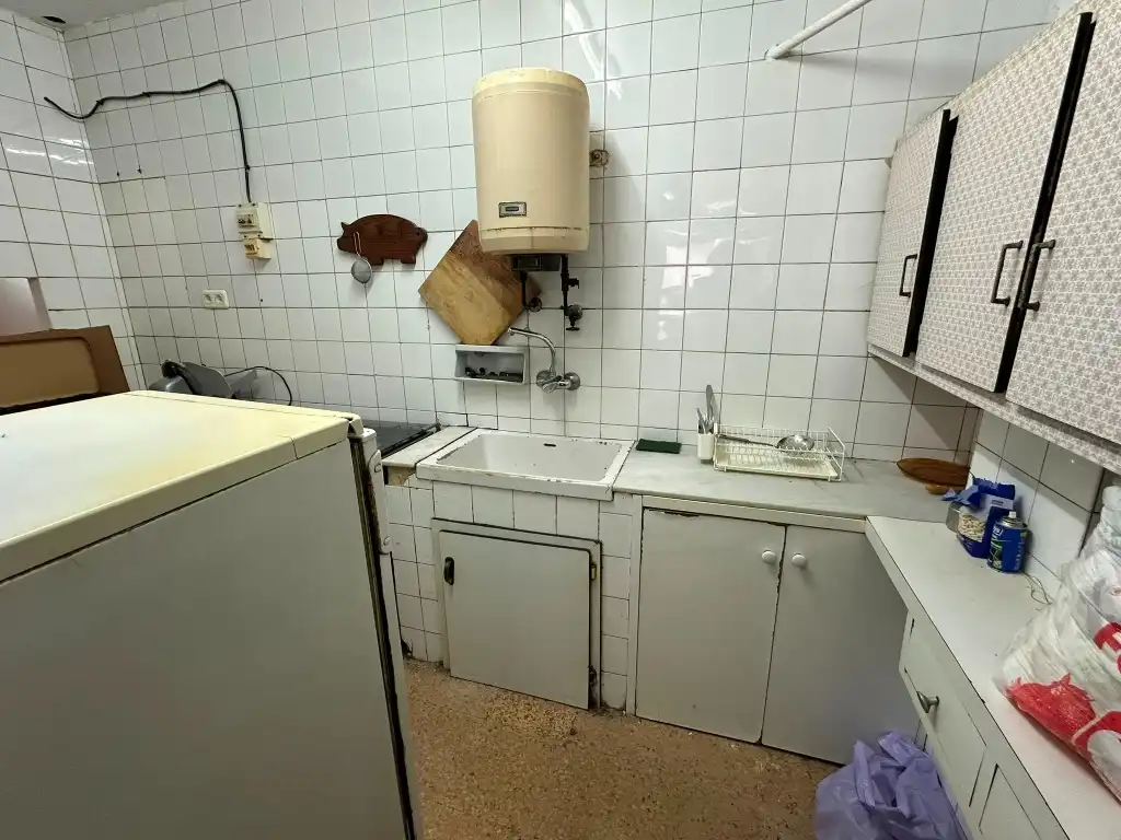 Cocina de Piso en venta en Gijón  con Parquet, Amueblado y Lavadora