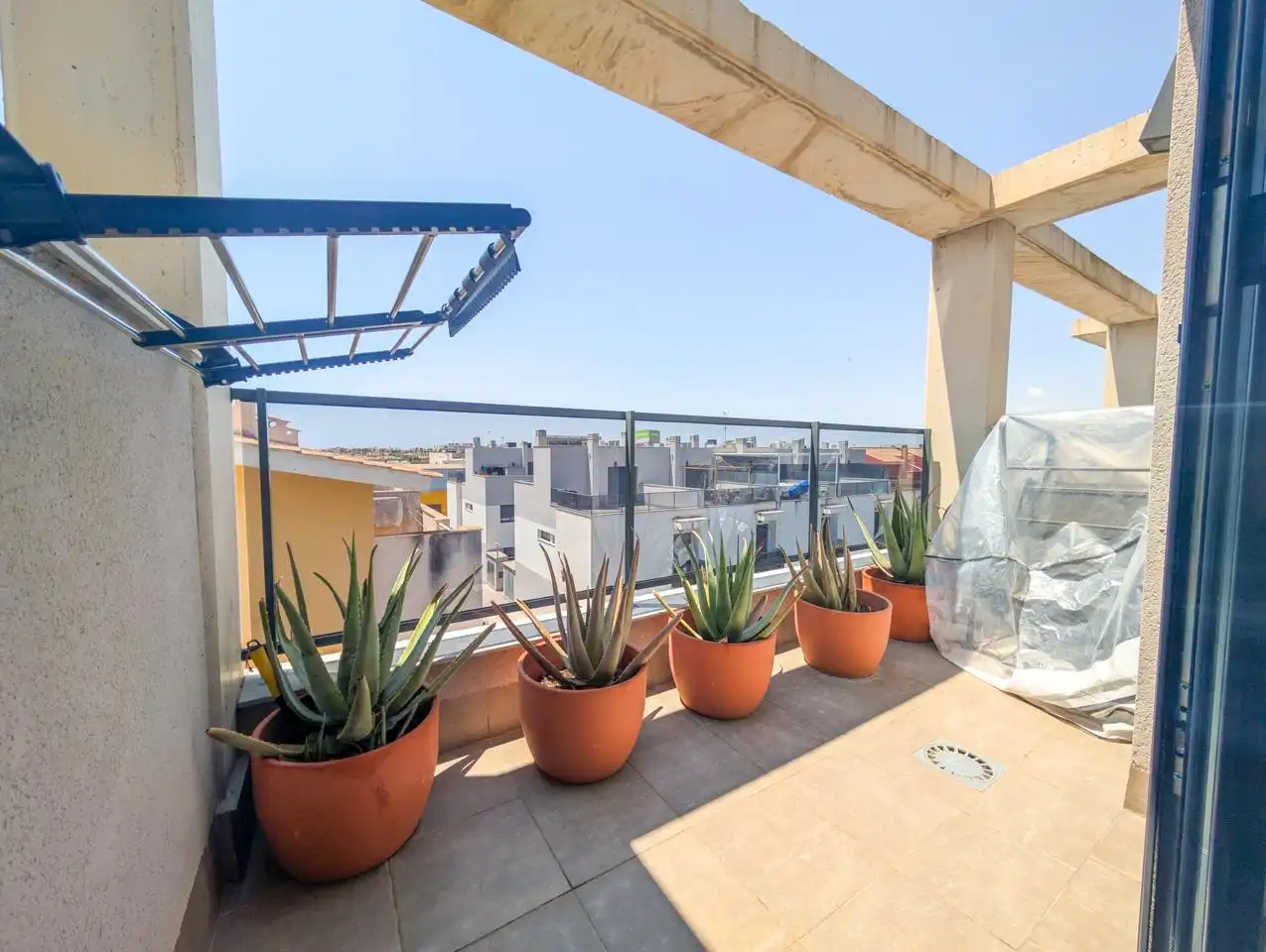 Terraza de Casa adosada en venta en Santa Pola con Aire acondicionado, Calefacción y Parquet