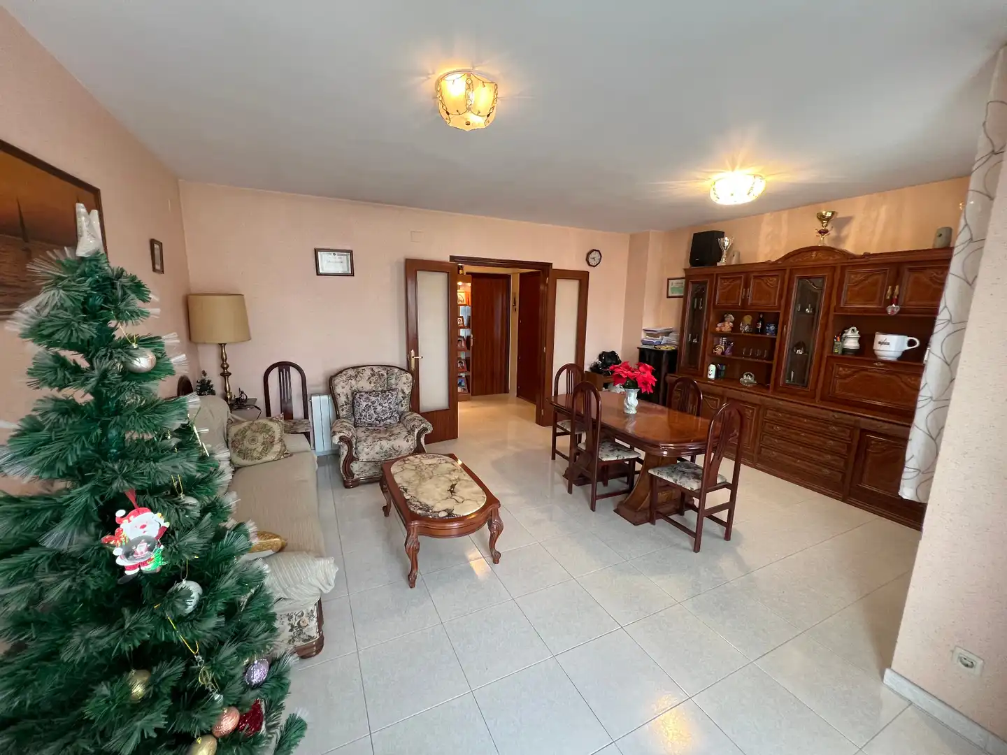 Living room of Flat for sale in Arbeca  with Heating, Terrace and Storage room