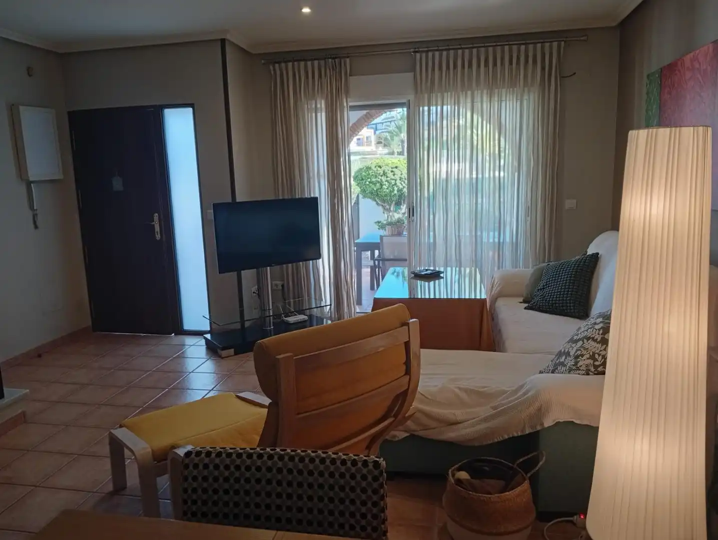 Living room of Detached homes for sale in Vera  with Air Conditioner, Private garden and Terrace