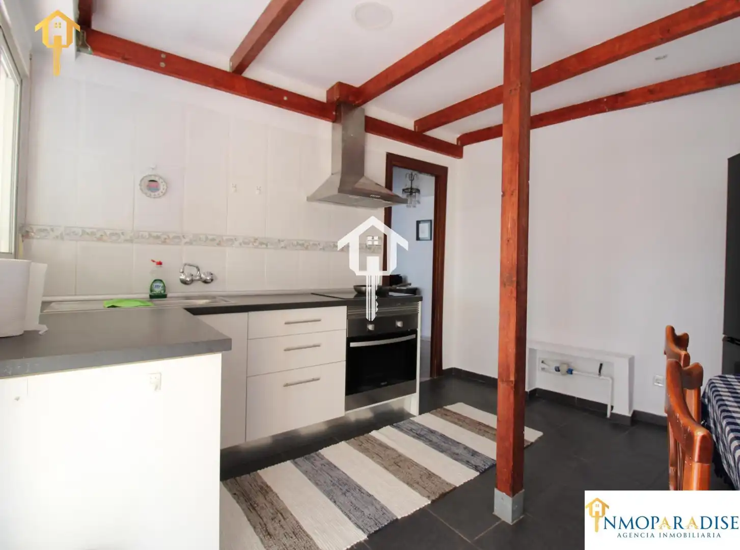 Cocina de Piso en venta en Alicante / Alacant con Terraza, Amueblado y Balcón