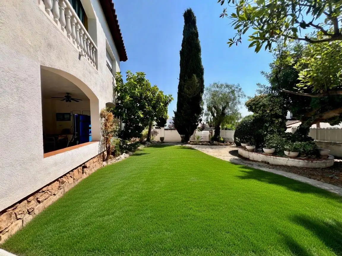 Garden of Houses for sale in Roda de Berà  with Heating, Private garden and Terrace