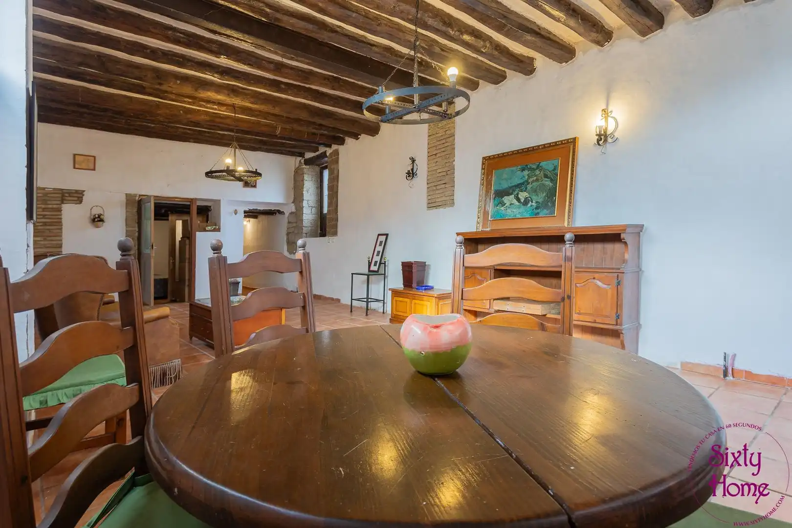 Dining room of Houses for sale in Lupiñén-Ortilla  with Private garden and Terrace