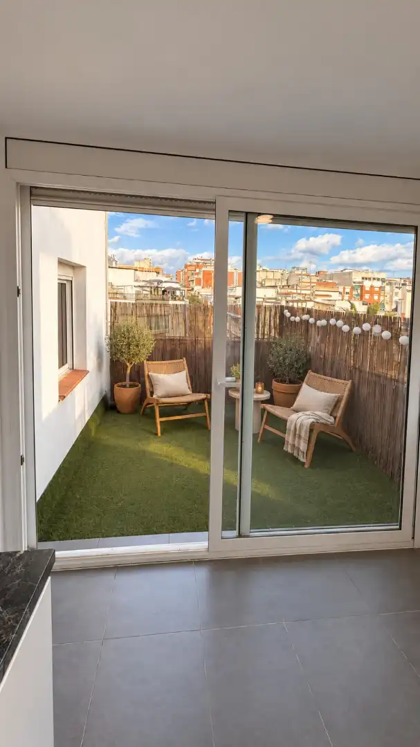Terrassa de Àtic en venda en Santa Coloma de Gramenet amb Aire condicionat, Parquet i Terrassa