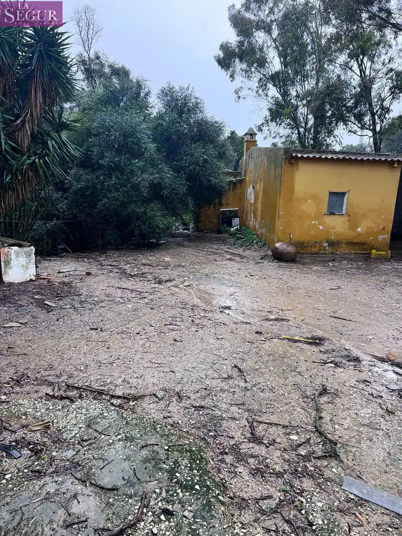 Vista exterior de Finca rústica en venda en Vejer de la Frontera amb Jardí privat