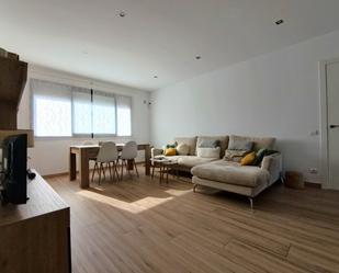 Living room of Single-family semi-detached to rent in Cunit  with Parquet flooring, Furnished and Community pool