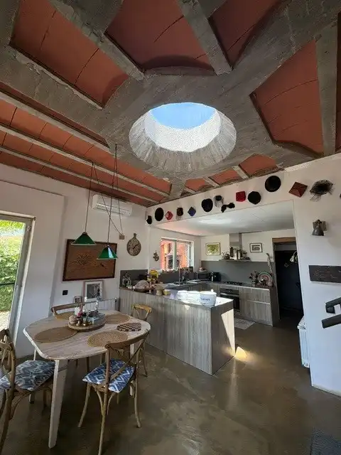 Cuina de Casa o xalet en venda en Sarral amb Aire condicionat, Calefacció i Jardí privat