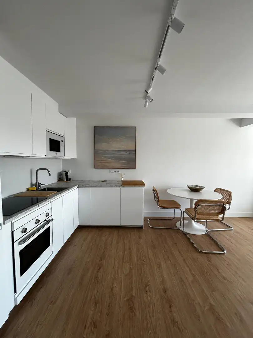 Küche von Wohnung zur Miete in Santander mit Heizung, Privatgarten und Terrasse