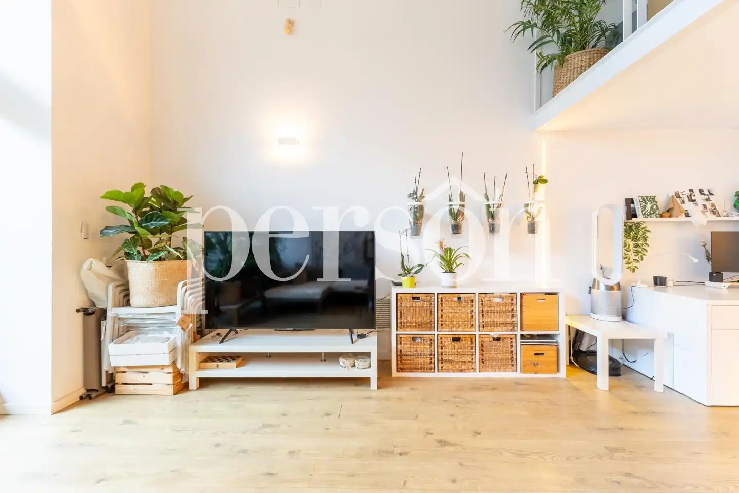 Wohnzimmer von Maisonette zum Verkauf in Valencia mit Klimaanlage, Terrasse und Gemeinschaftspool