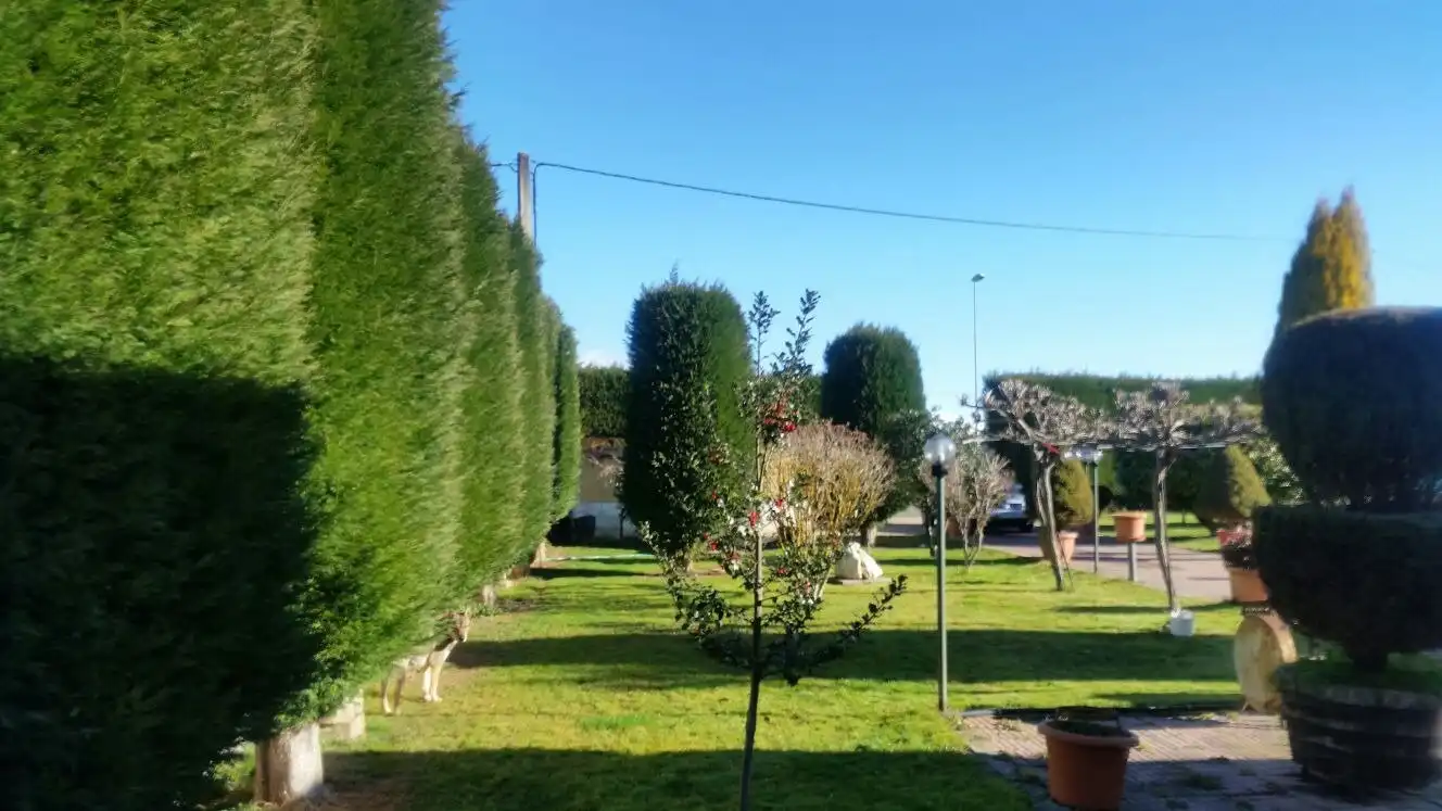 Jardín de Finca rústica en venta en Cabañas Raras con Calefacción, Terraza y Piscina