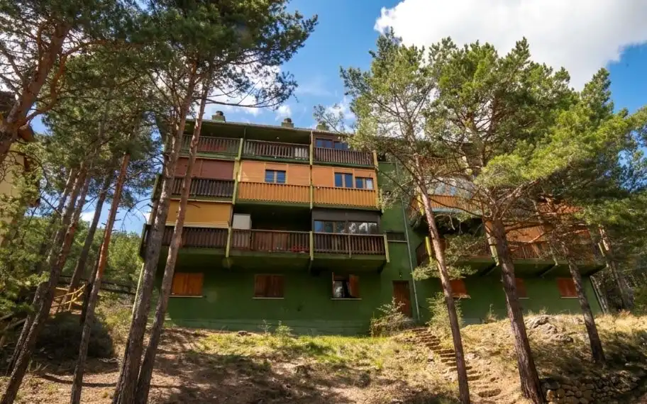 Vista exterior de Apartament en venda en Alcalá de la Selva amb Calefacció, Terrassa i Moblat