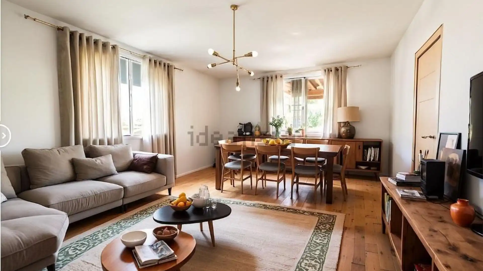 Sala de estar de Casa o chalet en venta en Cubelles con Jardín privado