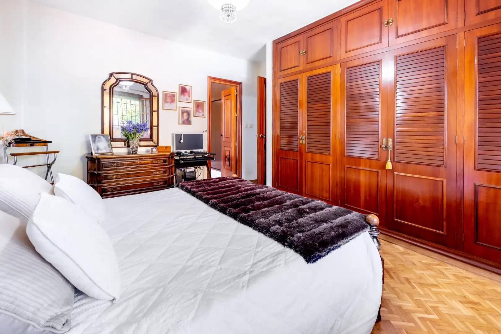 Bedroom of Houses for sale in Málaga  with Air Conditioner, Heating and Private garden