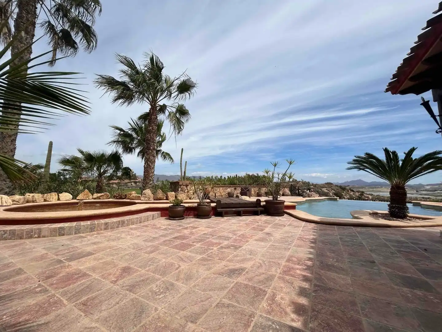 Terraza de Casa o chalet en venta en Cuevas del Almanzora con Aire acondicionado, Calefacción y Jardín privado
