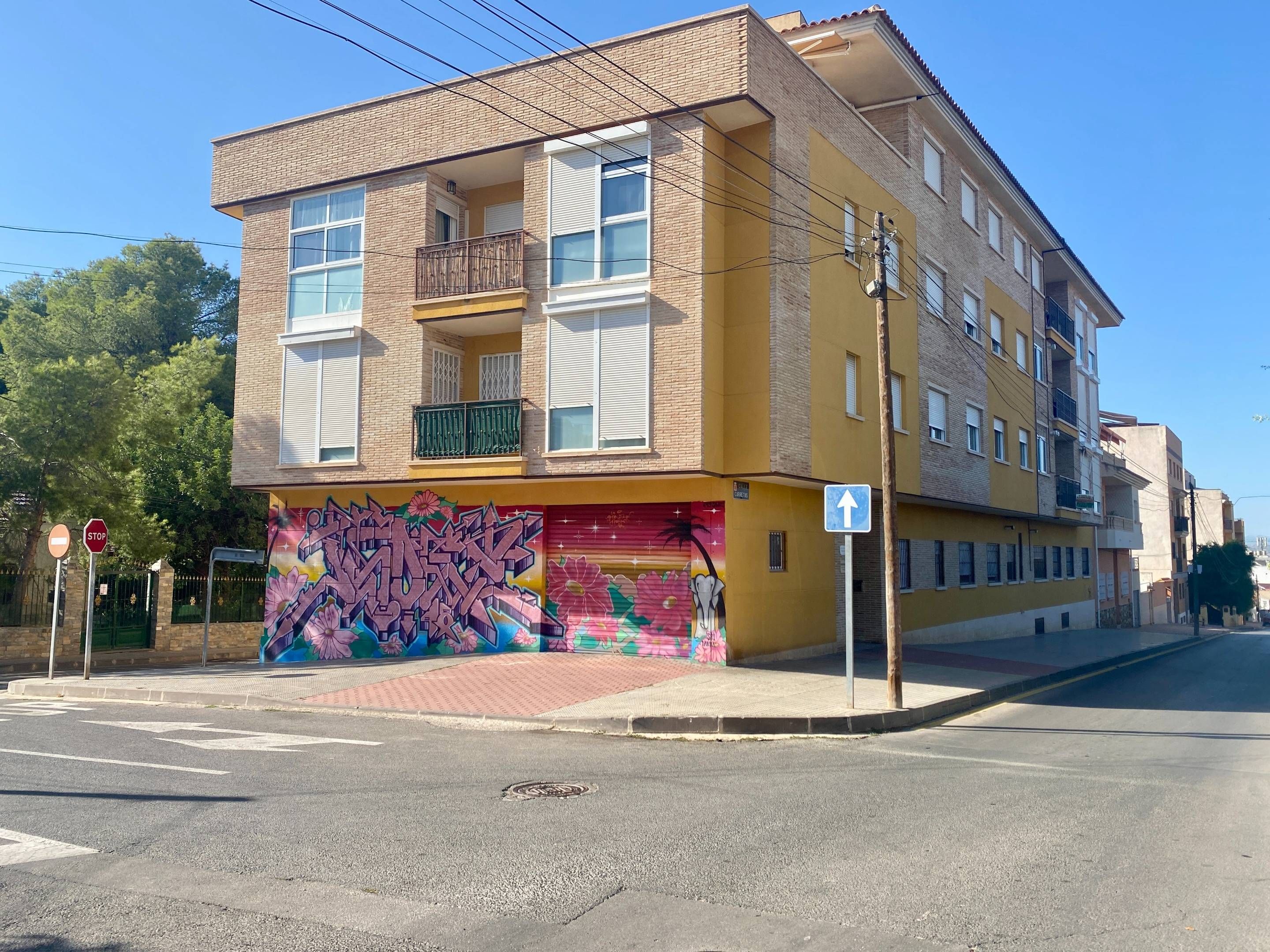 Exterior view of Flat for sale in  Murcia Capital  with Air Conditioner, Heating and Storage room