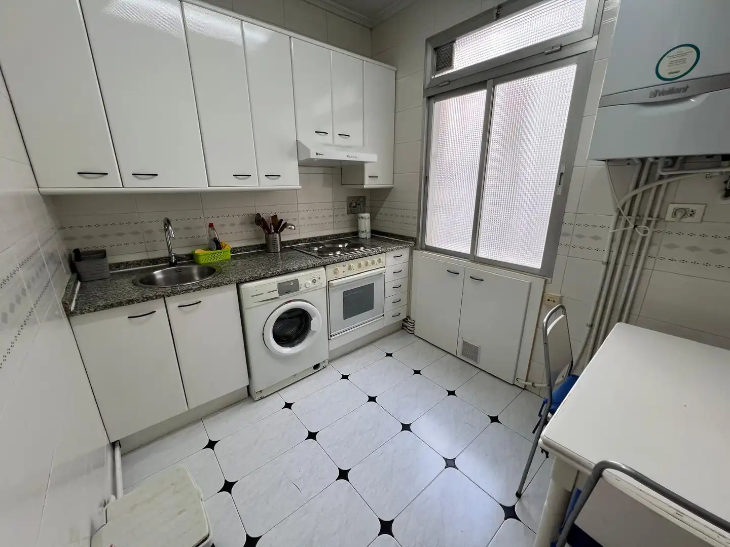 Kitchen of Flat for sale in Bilbao   with Heating and Balcony