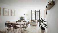 Living room of Planta baja for sale in  Barcelona Capital  with Air Conditioner, Parquet flooring and Terrace