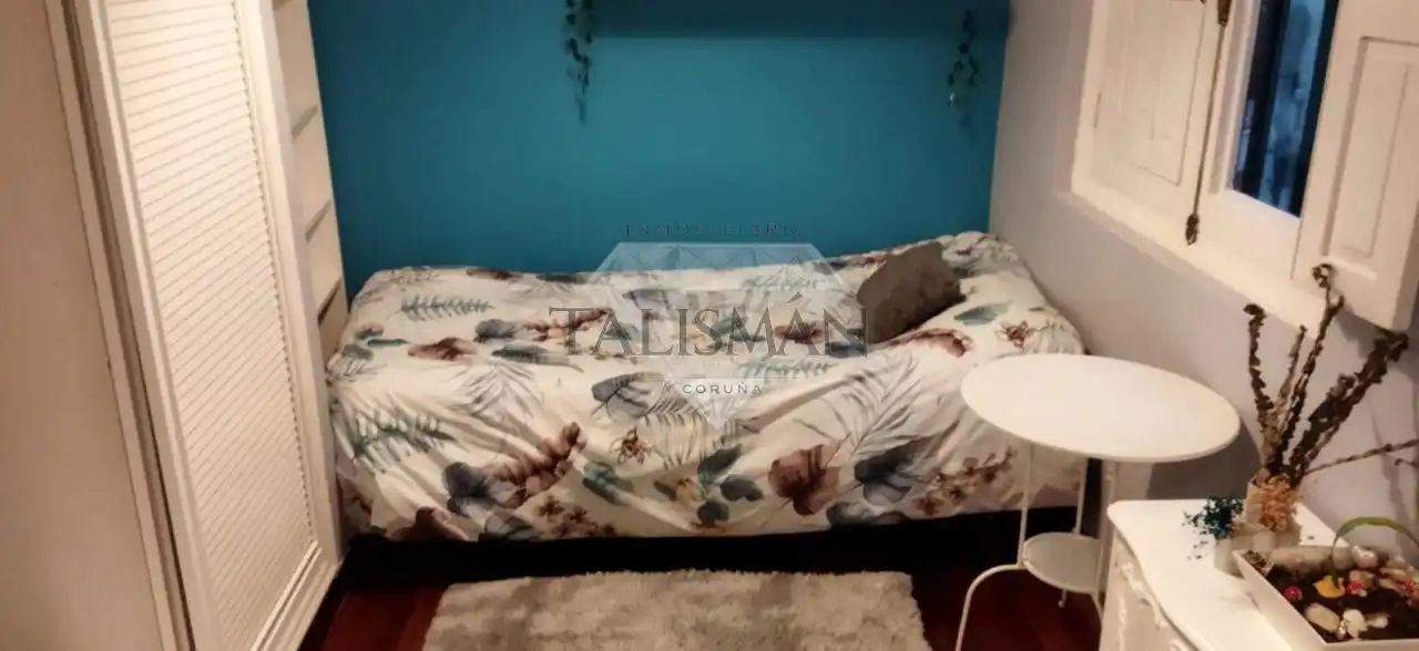 Habitación de Piso de alquiler en A Coruña Capital  con Calefacción, Parquet y Amueblado