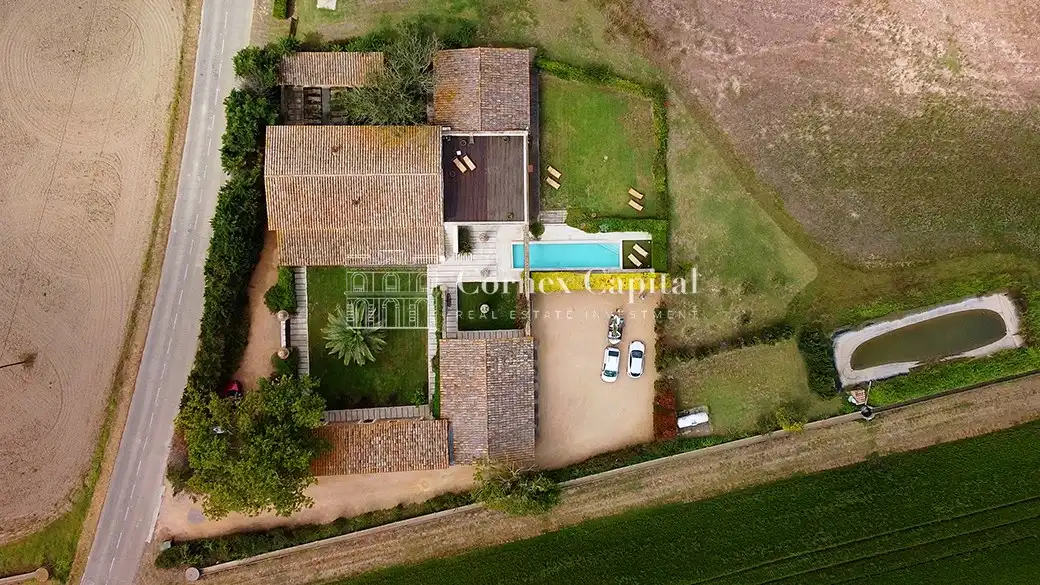 Vista exterior de Casa o chalet de alquiler en Pals con Jardín privado, Terraza y Piscina