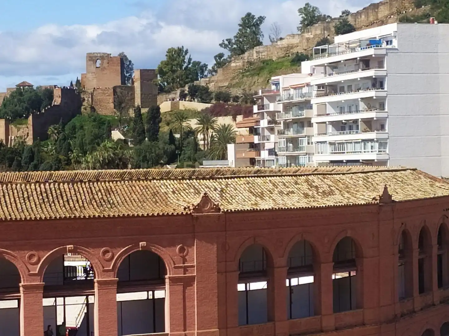 Vista exterior de Apartamento de alquiler en Málaga con Aire acondicionado, Horno y Lavadora
