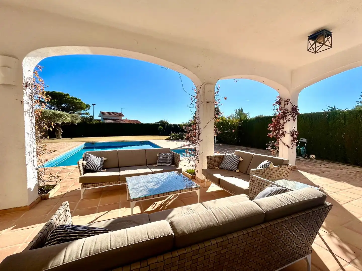 Terraza de Casa o chalet en venta en L'Ametlla de Mar  con Aire acondicionado, Terraza y Piscina