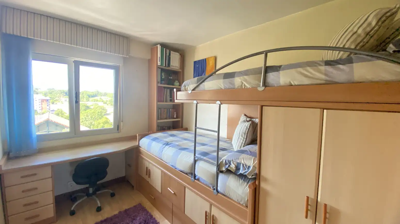 Schlafzimmer von Wohnung zum Verkauf in Medio Cudeyo mit Heizung, Parkett und Möbliert