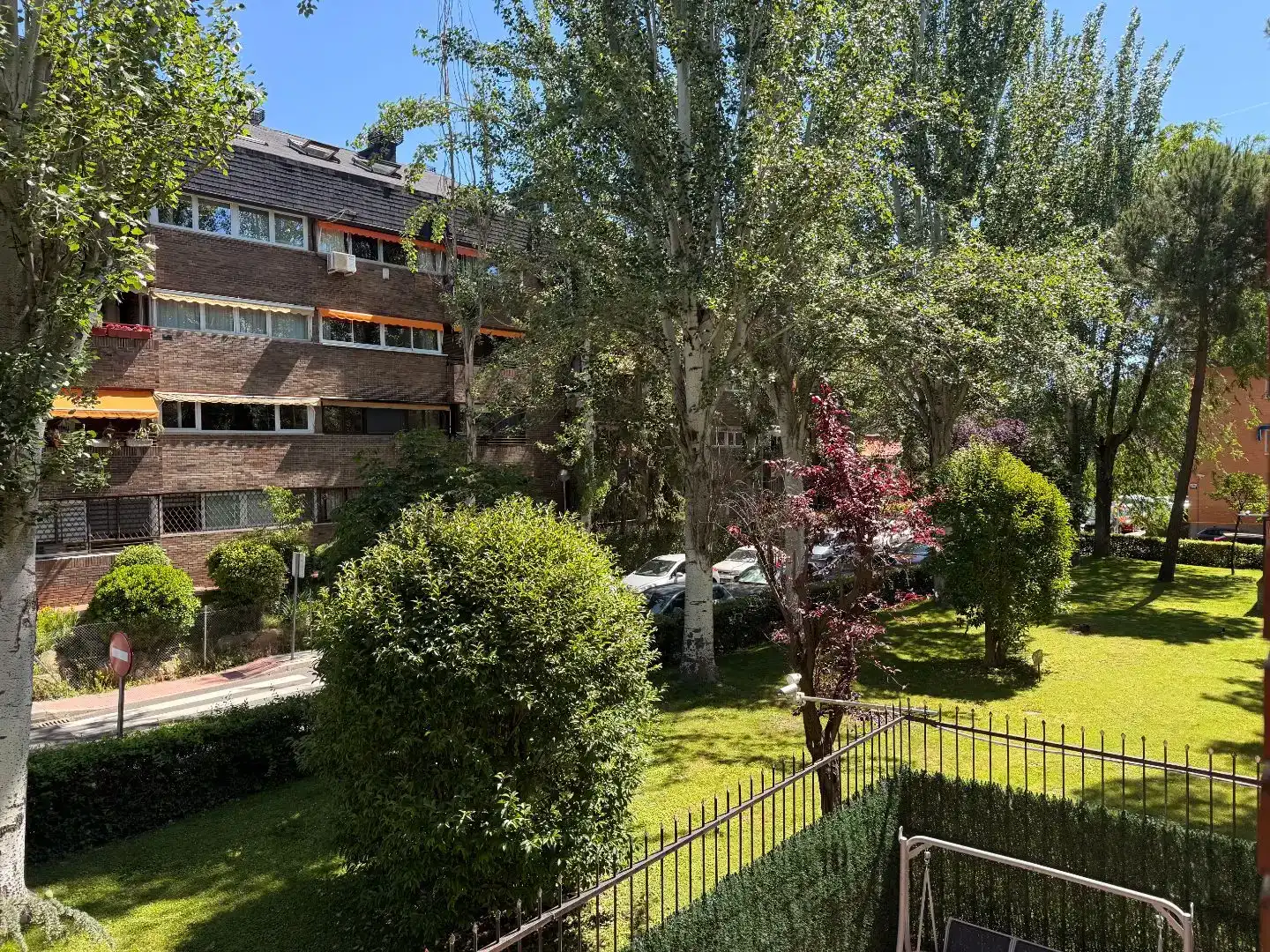 Vista exterior de Piso en venta en Majadahonda con Jardín privado, Parquet y Trastero