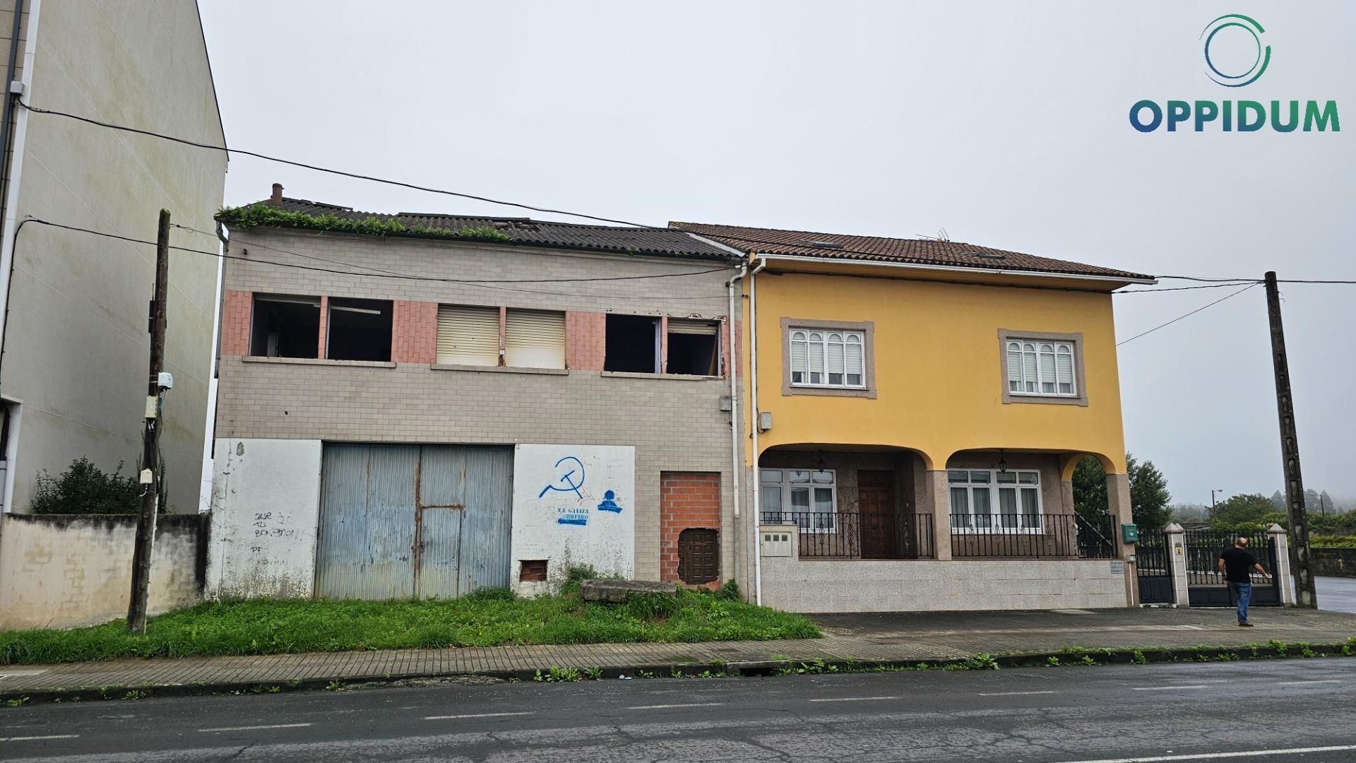 Vista exterior de Casa o xalet en venda en Ferrol amb Jardí privat