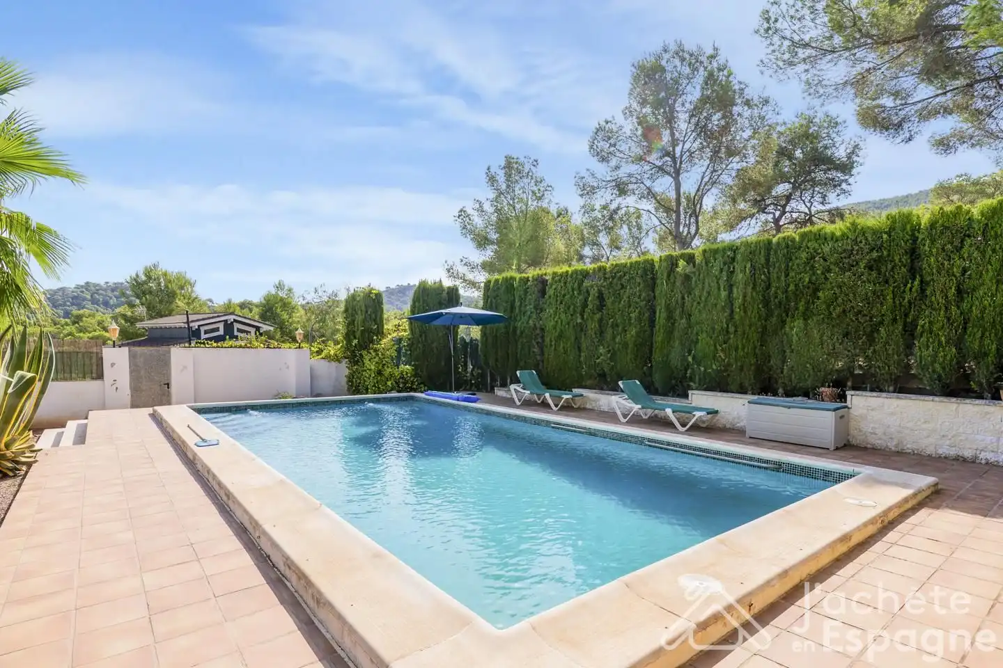 Piscina de Casa o chalet en venta en Gilet con Aire acondicionado, Jardín privado y Terraza