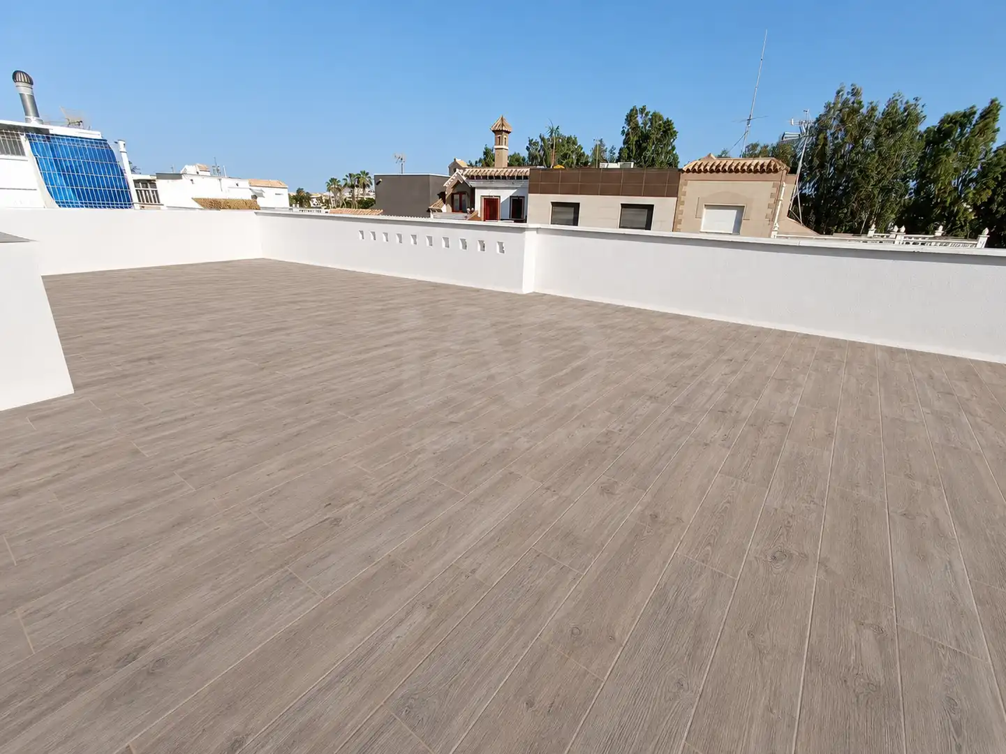 Terraza de Casa adosada en venta en Roquetas de Mar con Terraza