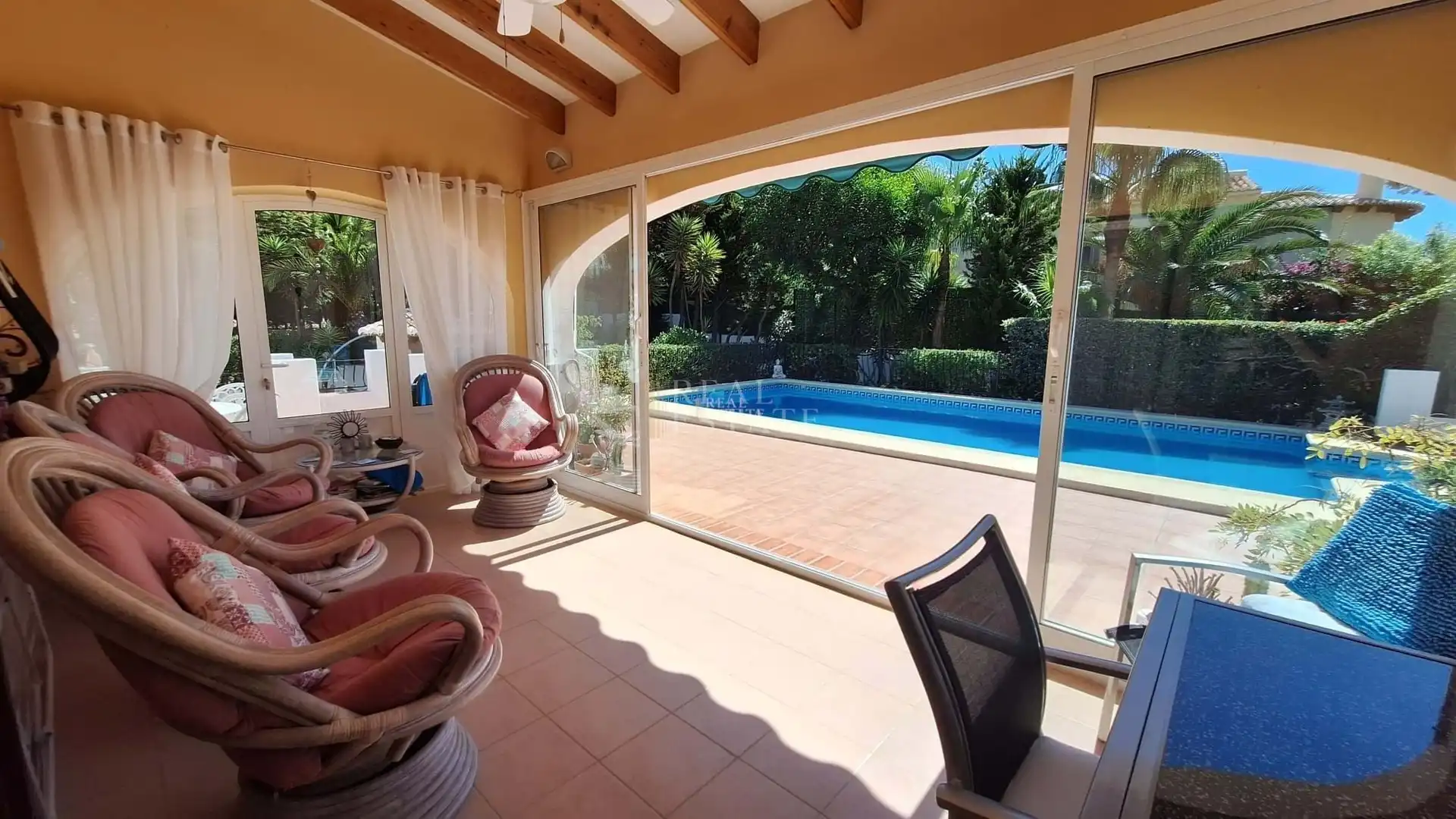 Vista exterior de Casa o chalet en venta en Jávea / Xàbia con Aire acondicionado, Calefacción y Terraza