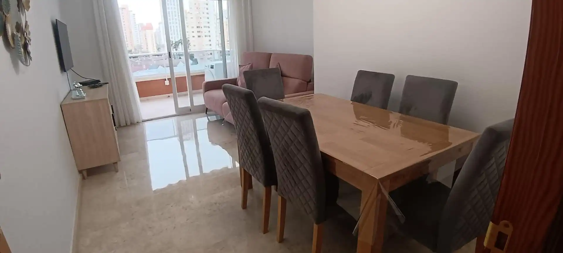 Comedor de Apartamento en venta en Benidorm con Aire acondicionado, Calefacción y Terraza
