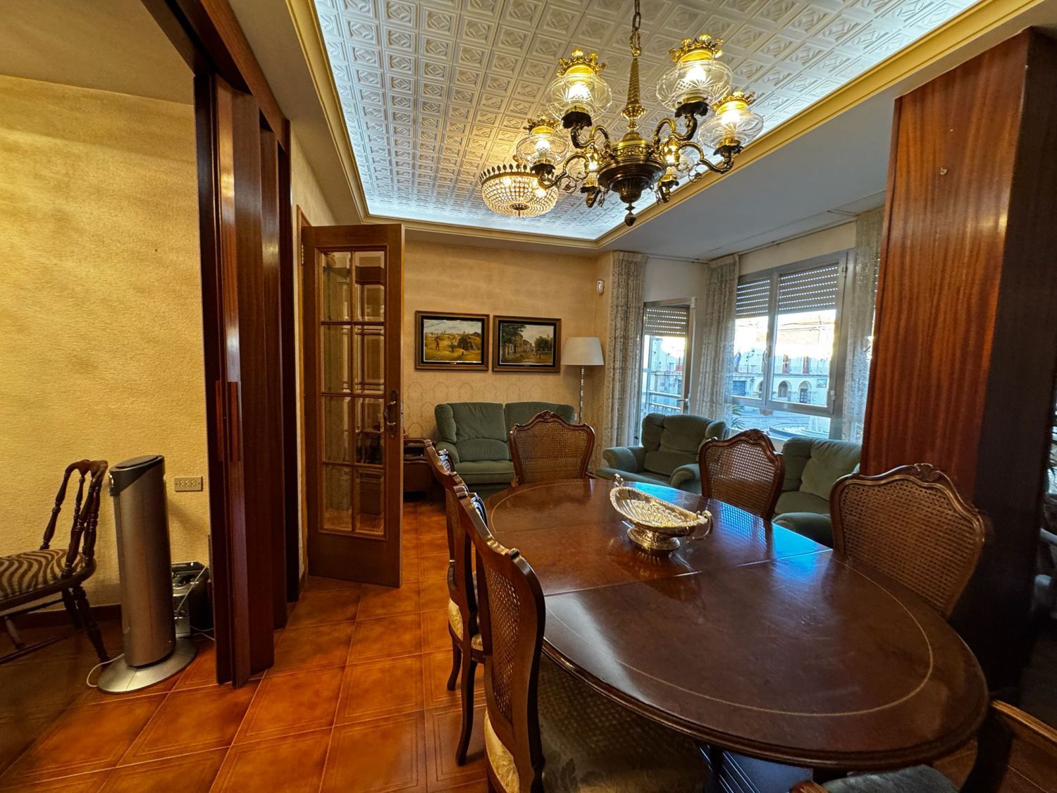 Menjador de Pis en venda en Castellón de la Plana / Castelló de la Plana amb Balcó