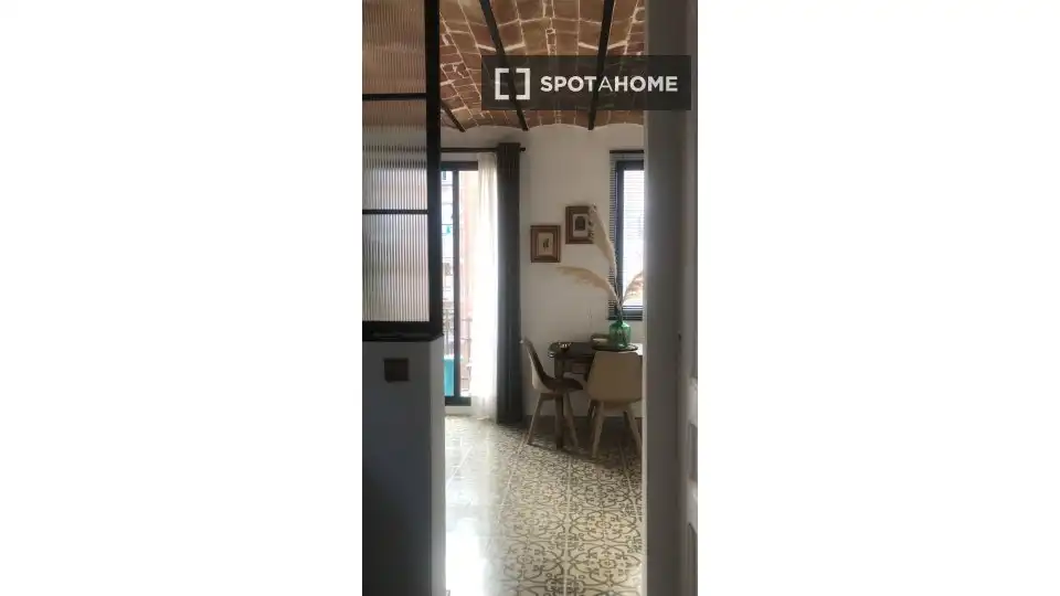 Vista exterior de Apartament per a compartir en Barcelona amb Aire condicionat, Calefacció i Terrassa
