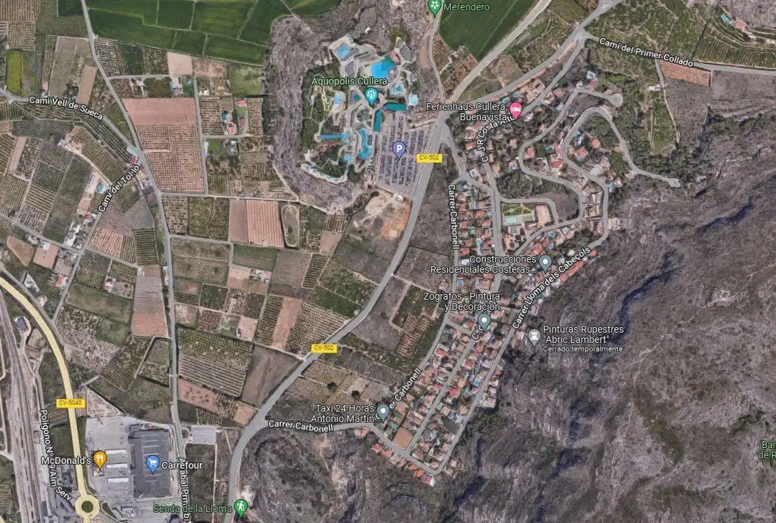 Vista exterior de Casa o xalet en venda en Cullera amb Aire condicionat, Calefacció i Jardí privat