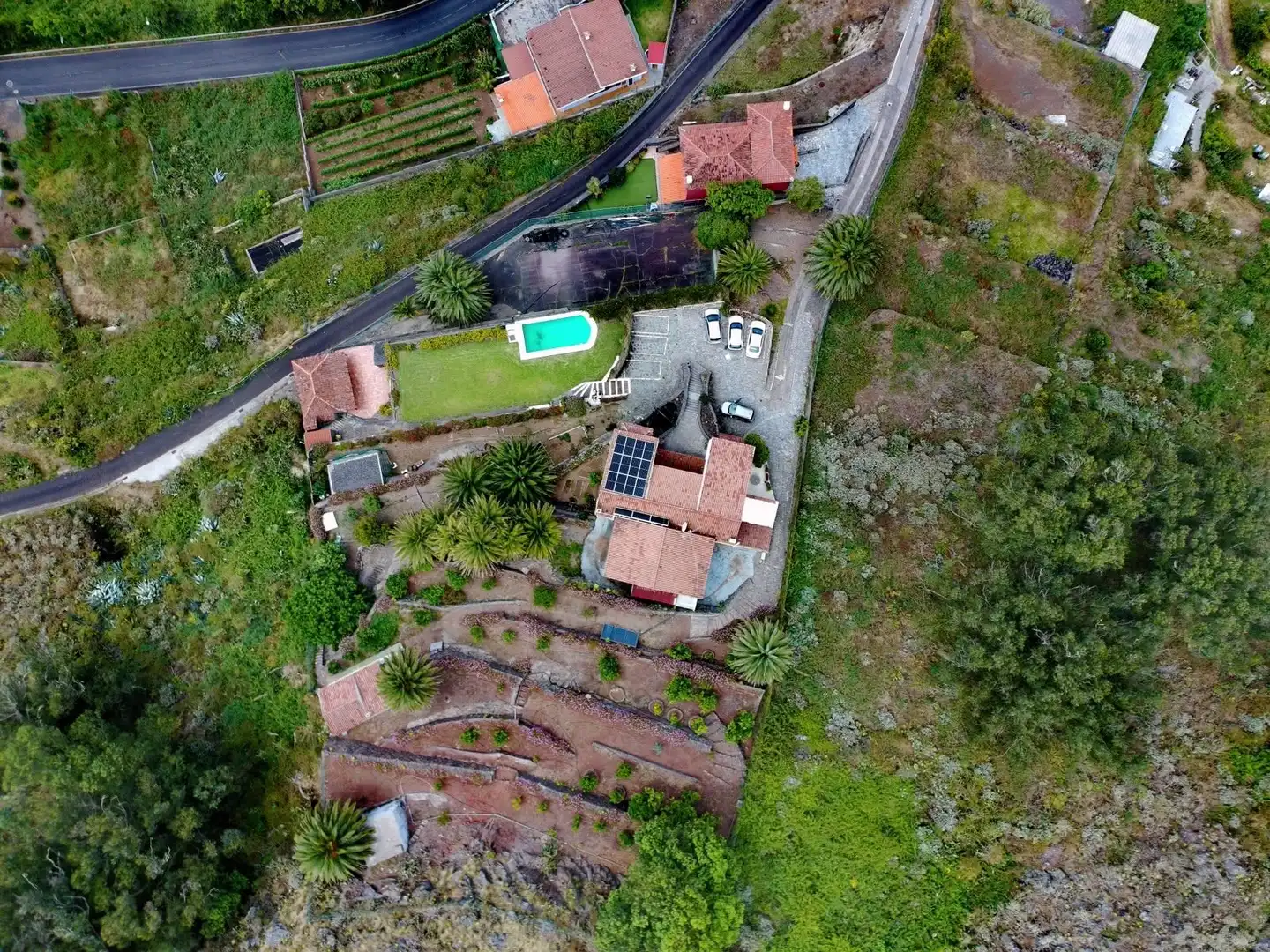 Vista exterior de Casa o chalet en venta en Tegueste con Calefacción, Jardín privado y Terraza