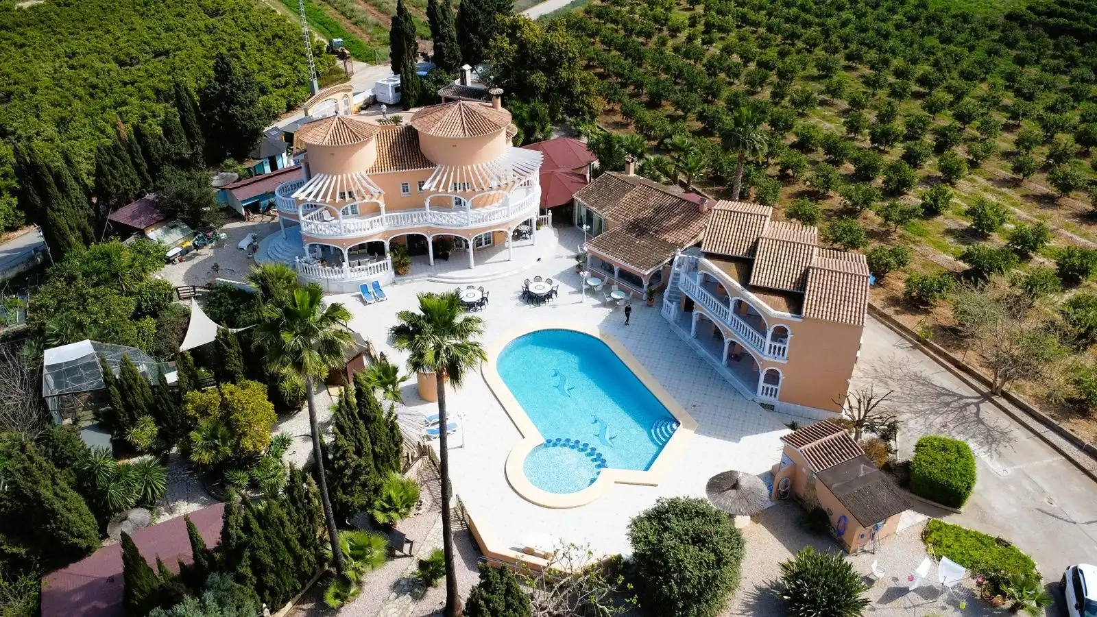 Swimming pool of Buildings for sale in Els Poblets
