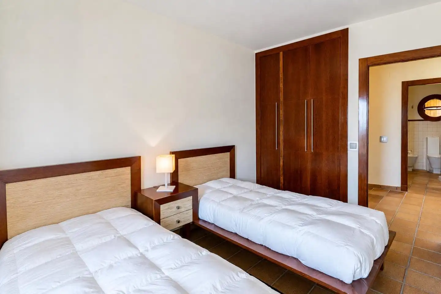 Dormitori de Casa o xalet en venda en Santa Pola amb Aire condicionat, Jardí privat i Terrassa