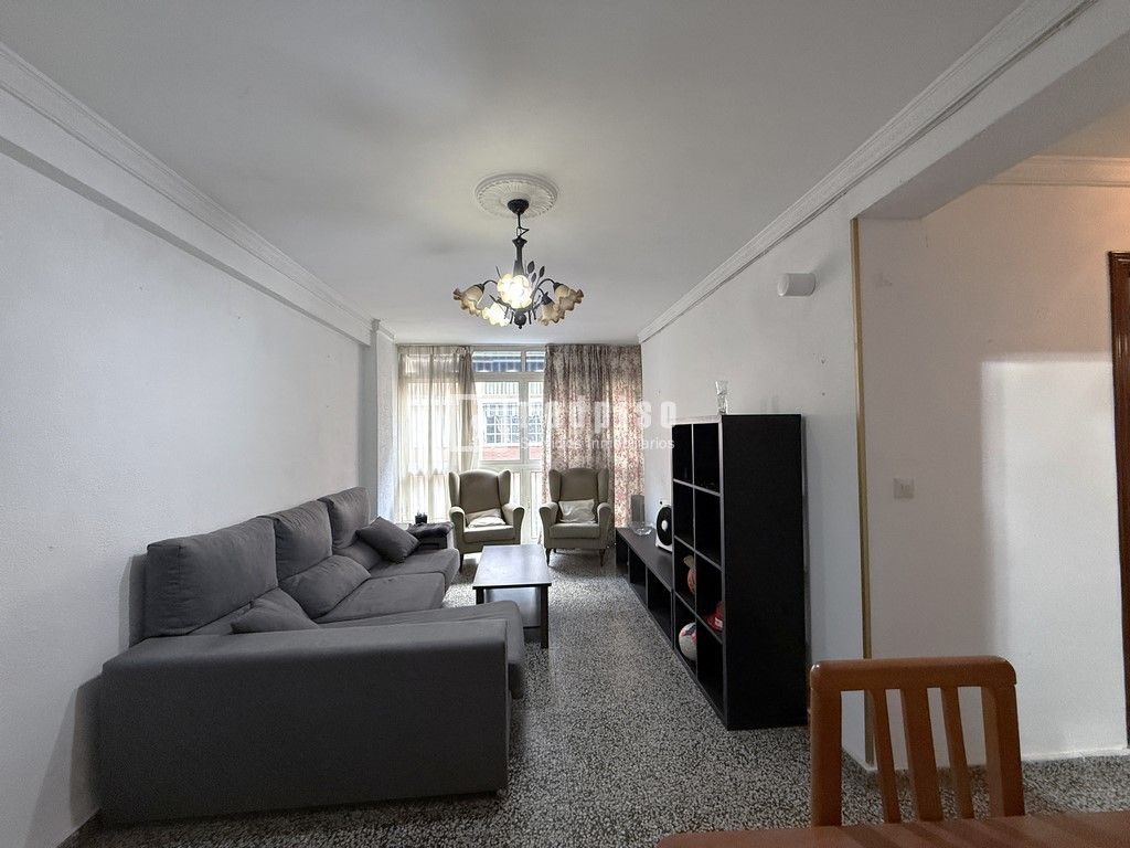 Living room of Flat for sale in Málaga Capital  with Heating
