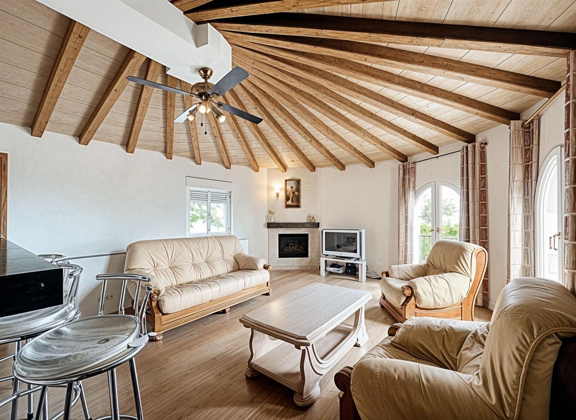 Living room of House or chalet for sale in Calpe / Calp  with Heating, Private garden and Swimming Pool