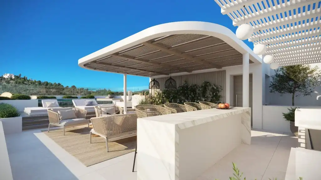 Apartament amb piscina en venda a Benahavís pueblo, imagen 4