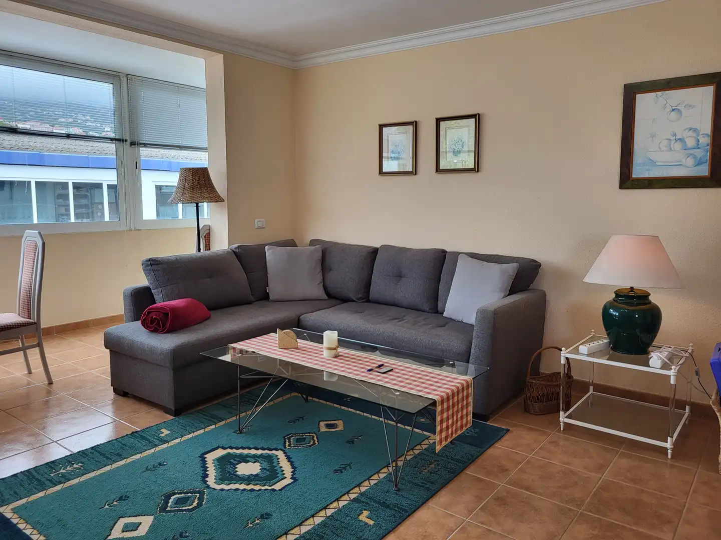 Sala de estar de Apartamento de alquiler en Los Realejos con Trastero, Piscina y Amueblado