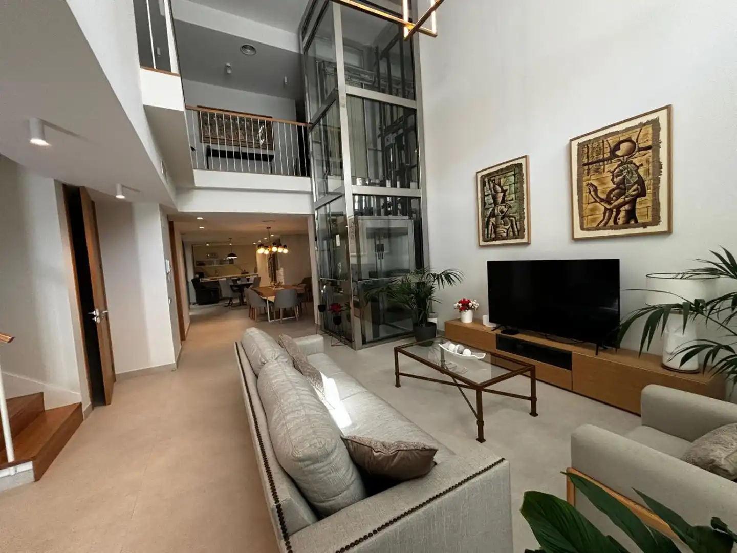 Sala de estar de Casa o chalet en venta en Moncofa con Aire acondicionado, Calefacción y Terraza
